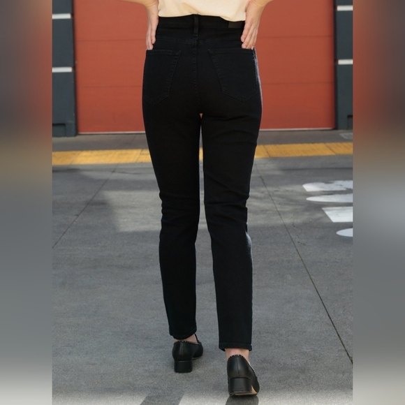 NWT Goldsign | The High Rise Slim In Rinse Dark Wash - Picture 15 of 15